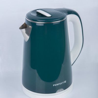 Ấm đun siêu tốc 2 lớp Inox 304 Perfect 2L2 Màu Xanh - Hàng chính hãng