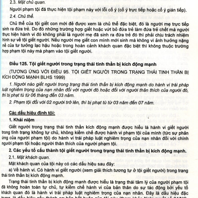Phương Pháp Định Tội Danh Với 538 Tội Danh Trong Bộ Luật Hình Sự Năm 2015, Được Sửa Đổi, Bổ Sung Năm 2017
