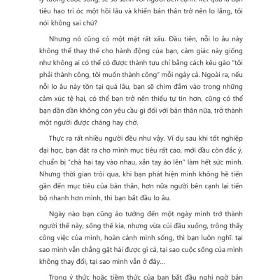 Sách - Bạn Lo Lắng Đâu Có Nghĩa Là Bạn Đang Cố Gắng