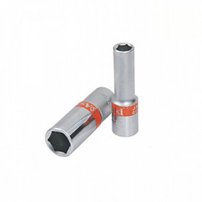 Đầu tuýp dài 1/2" 6 cạnh cao cấp 24mm Asaki AK-6563