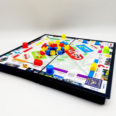 Cờ tỷ phú, đồ chơi cờ bản lớn sato038 kích thước  42 x 42 x 2 (cm)