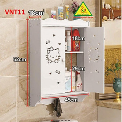 TỦ NHÀ TẮM CHỐNG THẤM NƯỚC VNT11 - NỘI THẤT LẮP RÁP