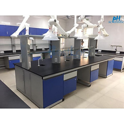 Sản xuất Bàn Phòng Thí Nghiệm Có Bồn Rửa