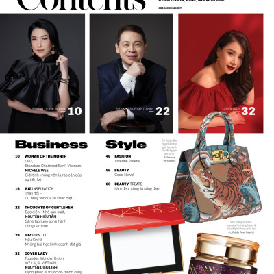 Tạp chí NỮ DOANH NHÂN số 139 phát hành tháng 01, 02 & 03/2022