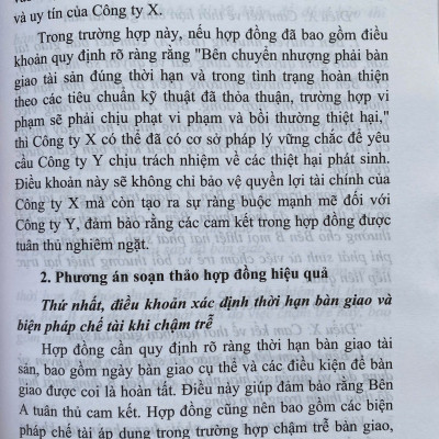 Soạn Thảo Hợp Đồng Hiệu Quả - Tuyển Tập Hợp Đồng Chuyển Nhượng Quyền Sử Dụng Đất, Quyền Sở Hữu Nhà Ở - Góc Nhìn Bên Nhận Chuyển Nhượng