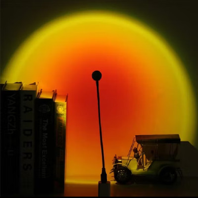 Đèn trang trí chiếu hoàng hôn thích hợp chụp ảnh quay phim làm đèn ngủ