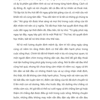 Thiền Không Khó Dù Đời Gian Khó - Dùng Sự Im Lặng Để Thay Đổi Thế Giới