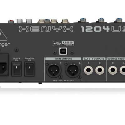 Bộ trộn âm thanh MIXER BEHRINGER 1204USB- Hàng Chính Hãng