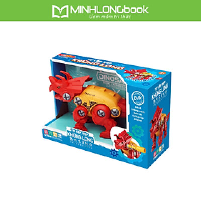 Đồ chơi tự lắp ráp khủng long - Khủng long ba sừng DK81088