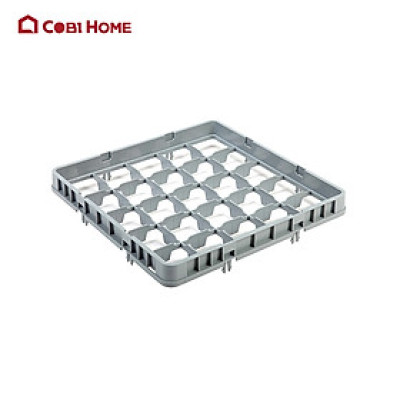 Giá để ly thấp bằng nhựa 25 ngăn HORECA JD mã JD-25E2