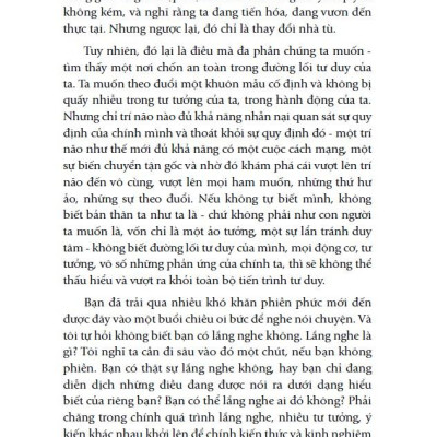 Như Ta Là - Krishnamurti