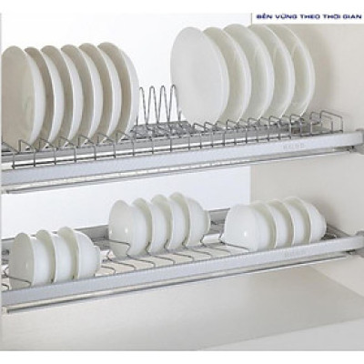 Giá bát đĩa cố định Tundo NCT8117 dạng nan bộ 2 tầng Boss