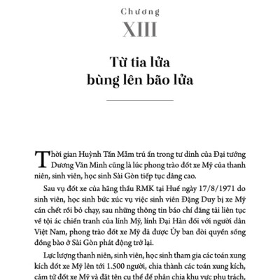 Chúng Ta Đòi Hòa Bình: Huỳnh Tấn Mẫm Và Phong Trào Yêu Nước, Tranh Đấu Của Thanh Niên, Sinh Viên, Học Sinh Sài Gòn, 1969-1975 _TRE