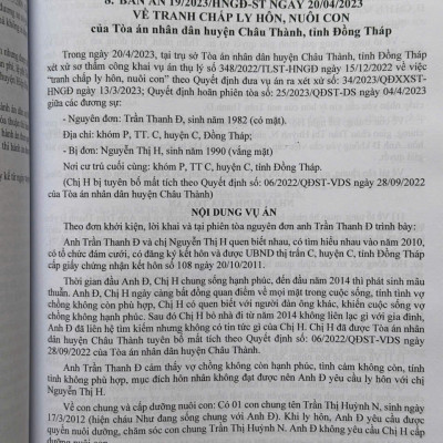 Sách Hướng Dẫn Áp Dụng Pháp Luật Trong Giải Quyết Vụ Việc Về Hôn Nhân Và Gia Đình (V2423D)