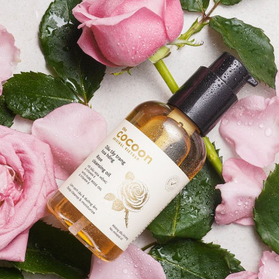 Dầu Tẩy Trang Hoa Hồng Cocoon Thuần Chay 140ml 