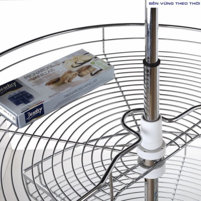 Mâm xoay 1/2 Tundo XCT2171/2 inox nan Boss 650*565 mm