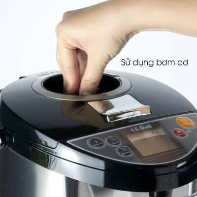 Bình Thuỷ Điện Gali GL-5050B Dung tích 5L nhỏ gọn, Thân bằng nhựa nguyên sinh cao cấp, lòng trong bằng Inox 304 dày chất lượng. Hàng chính hãng chất lượng cao bảo hành 24 tháng.