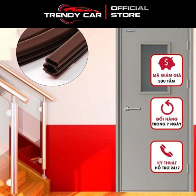 Gioăng dán cánh cửa bám dính chắc chịu lực tốt giành cho cửa sắt, cửa inox ron dấu cộng đa lớp chịu va chạm