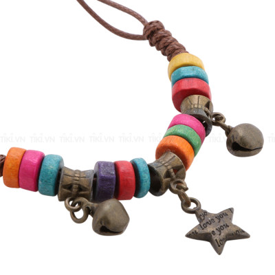 Combo 2 Dây Sứ 3-4 Hạt A 262 - Móc Khóa A 261 (Mẫu Ngẫu Nhiên)