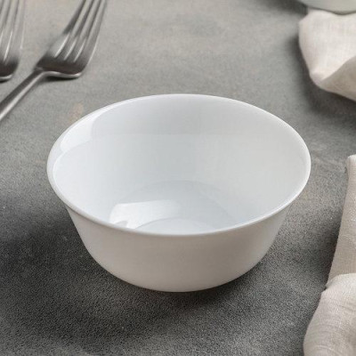 Bát (chén) ăn cơm thủy tinh Luminarc Carine 12cm H4122, dùng lò vi sóng, máy rửa bát | Hàng chính hãng