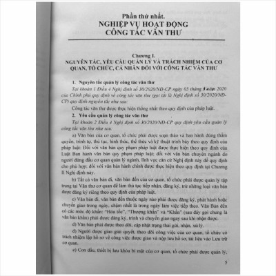 Sách Nghiệp Vụ Văn Thư Lưu Trữ – Quy Định Thời Hạn Bảo Quản Hồ Sơ, Tài Liệu Hình Thành Trong Hoạt Động Của Cơ Quan, Tổ Chức, Doanh Nghiệp - V2254T