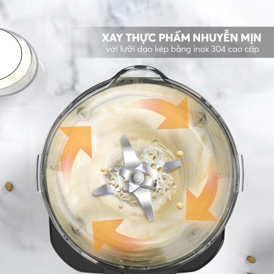 Máy làm sữa hạt Elmich CBE3902 mẫu mới 2023 điều khiển cảm ứng - Hàng chính hãng