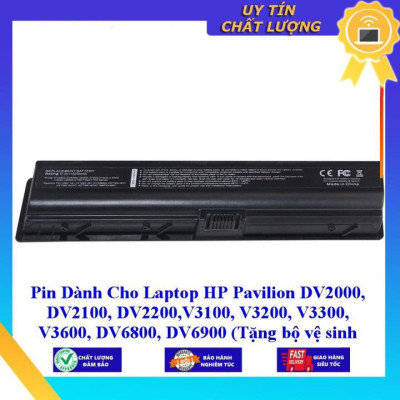 Pin dùng cho Laptop HP Pavilion DV2000 DV2100 DV2200 V3100 V3200 V3300 V3600 DV6800 DV6900 - Hàng Nhập Khẩu  MIBAT55