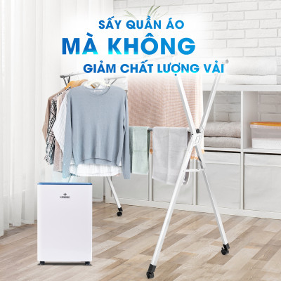 Máy Hút Ẩm Dân Dụng Kosmen KM-12N Công Suất 12 lít/ngày - Hàng Chính Hãng