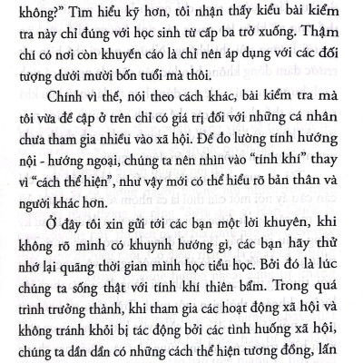 Người Hướng Nội Trong Thế Giới Hướng Ngoại