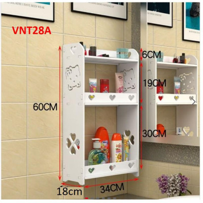 TỦ NHÀ TẮM CHỐNG THẤM NƯỚC VNT28A - NỘI THẤT LẮP RÁP