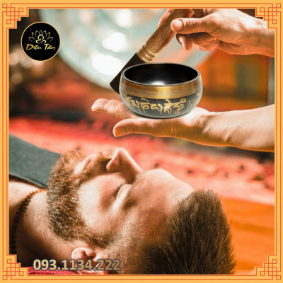 Chuông xoay thiền yoga đường kính 8cm