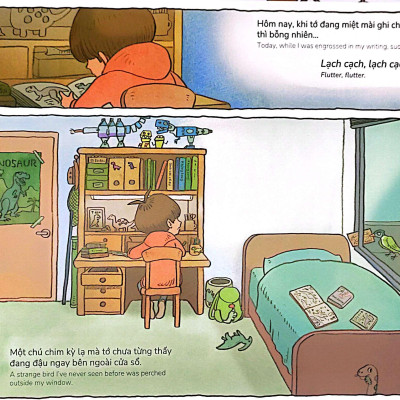 Sách - Công Viên Khủng Long - Invitation To Dino Park - Bìa Cứng