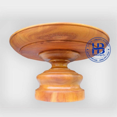 Mâm bồng bằng gỗ Gõ