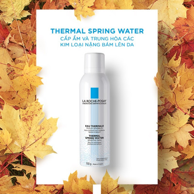 Xịt Khoáng Làm Dịu Và Bảo Vệ Da La Roche-Posay Thermal Spring Water (300ml)  - TẶNG MÓC KHÓA