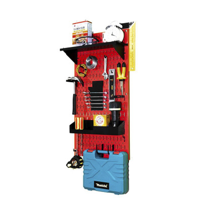 Bảng Treo Đồ Nghề Pegboard Cơ Khí SMLIFE S1 Red