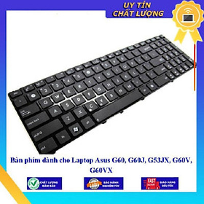 Bàn phím dùng cho Laptop Asus G60 G60J G53JX G60V G60VX - Hàng Nhập Khẩu New Seal