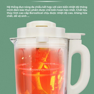 Máy làm xay nấu sữa hạt đa năng 1.75 lít - Hàng chính hãng