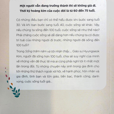 Sống Trăm Năm Và Tôi Nhận Thấy…