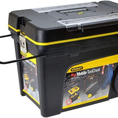 HỘP DỤNG CỤ (NHỰA) CÓ BÁNH XE (61X42X38)CM STANLEY 1-92- 904 - HÀNG CHÍNH HÃNG