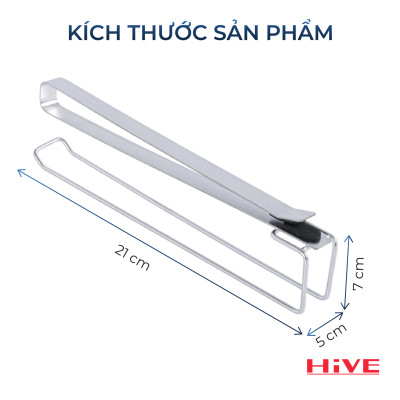 Kệ treo giấy gắn thành tủ bếp HiVE