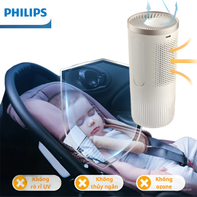 Máy khử mùi, lọc không khí dạng cốc. Thương hiệu Hà Lan cao cấp Philips 3602. Hàng chính hãng