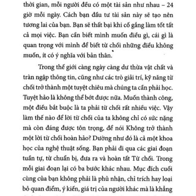 Lời Từ Chối Hoàn Hảo