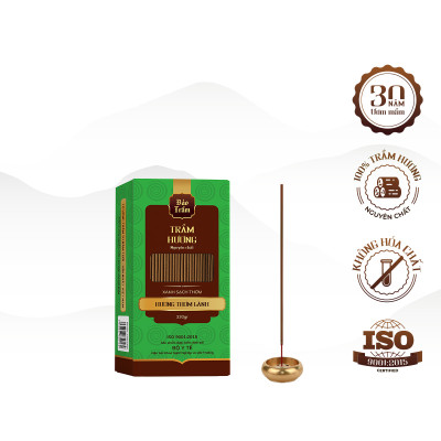 Nhang Trầm – Hộp Xanh Lá 600g | Bảo Trầm | Thơm Dịu, Không Hóa Chất, Dùng Cúng Lễ
