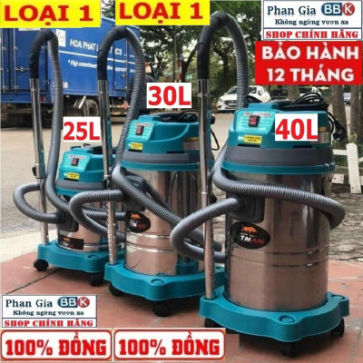 [chính hãƞg] Máy Hút Bụi công nghiệp Jetman 40L - 1650W Hút khô, Hút ướt Siêu khỏe, Mô tơ 100% Dây đồng, Bảo hành 1 năm