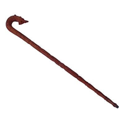 Gậy gỗ batoong chống cho người già -Đầu rồng thân trạm rồng- gỗ hương tự nhiên BTNK DAICAT Hàng chính hãng
