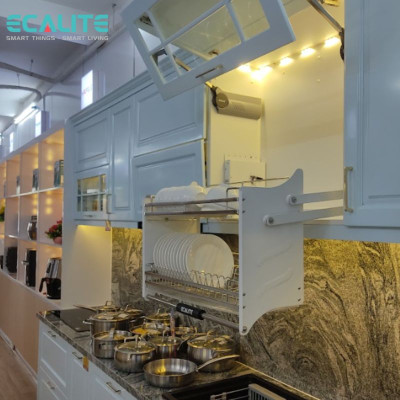 Kệ Chén Di Động Tủ Trên Ecalite EL-BL700W - Tủ Ngang 70cm - Inox 304 Cao Cấp - Hàng Chính Hãng