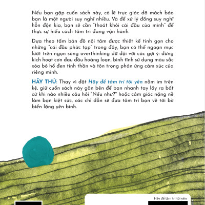Sách - Hãy Để Tâm Trí Tôi Yên - Hướng Dẫn Loại Bỏ “Suy Nghĩ Tiêu Cực” Cho Người Dễ Lo Âu