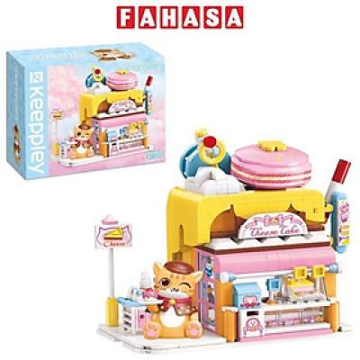 Đồ Chơi Lắp Ráp Lovely Street Red Cat Cake Shop - Keepplay K28006 (364 Mảnh Ghép)