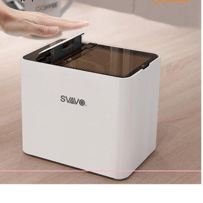 Hộp Đựng Tăm Cảm Ứng Tự Động Thông Minh SVAVO, cao cấp tặng kèm tăm kháng khuẩn và pin AA