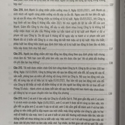 500 Câu Hỏi Và Tình Huống Giải Quyết Các Vướng Mắc, Tranh Chấp Lao Động Theo Bộ Luật Lao Động Năm 2019